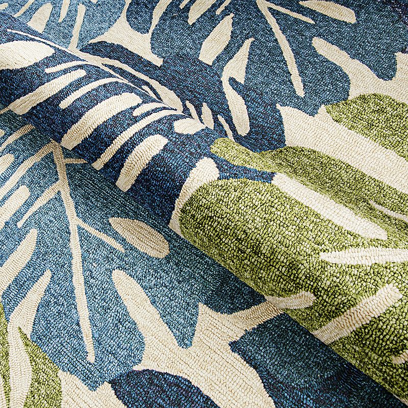 Couristan Covington Monstera Indoor Outdoor Area Rug