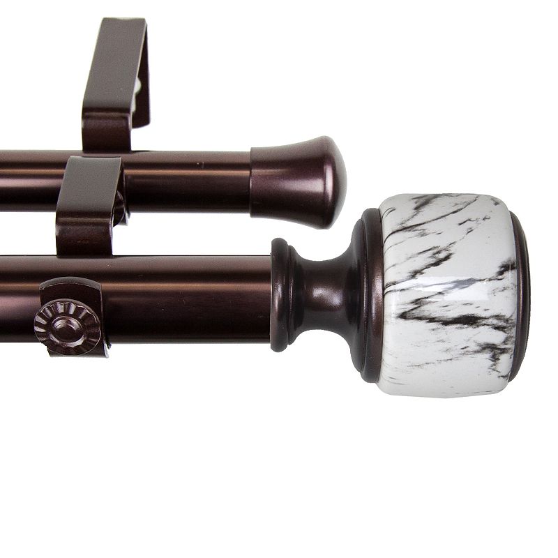 Rod Desyne 1 Josephine Double Curtain Rod