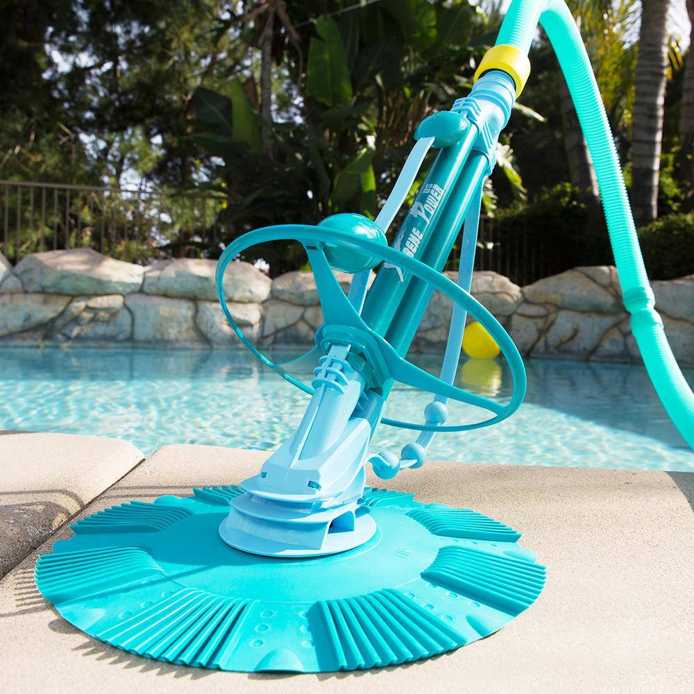 XtremepowerUS Automatic Suction Pool Vacuum for Above Ground and In Ground Pools 75037-H2