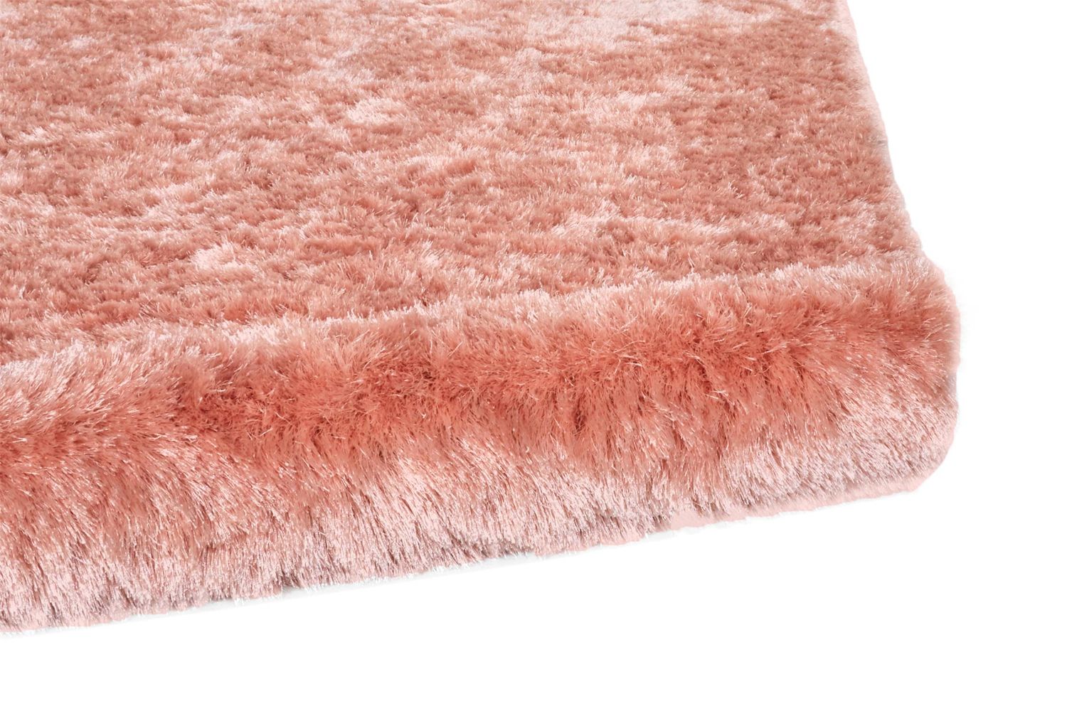 Freya Hand Tufted Salmon Pink Rug by BD Fine