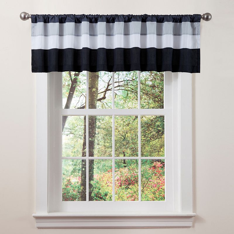 Lush Decor Iman Window Valance - 18'' x 84''