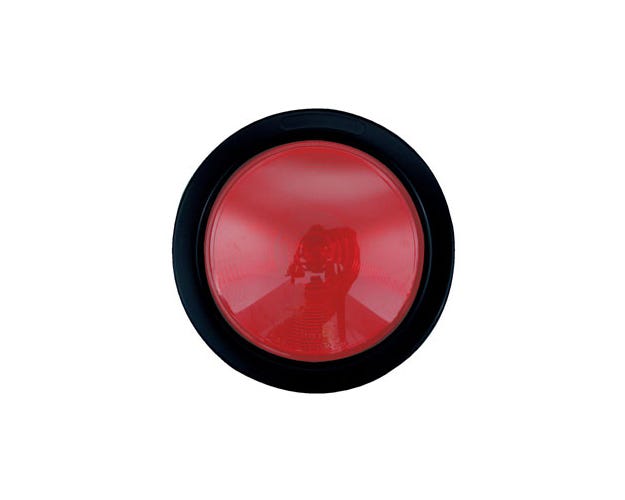 Optronics 4 Inch Round Stop/Turn/Tail Light Kit - Red - ST45RK