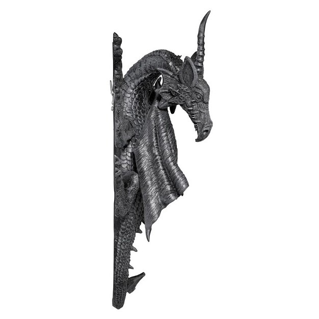 Design Toscano Horned Dragon Of Devonshire Wall Sculpture