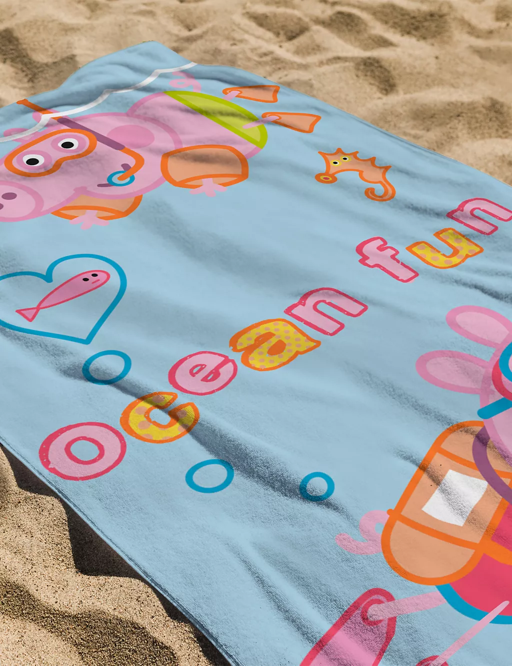 Pure Cotton Peppa Pig™ Kids' Bath Towel