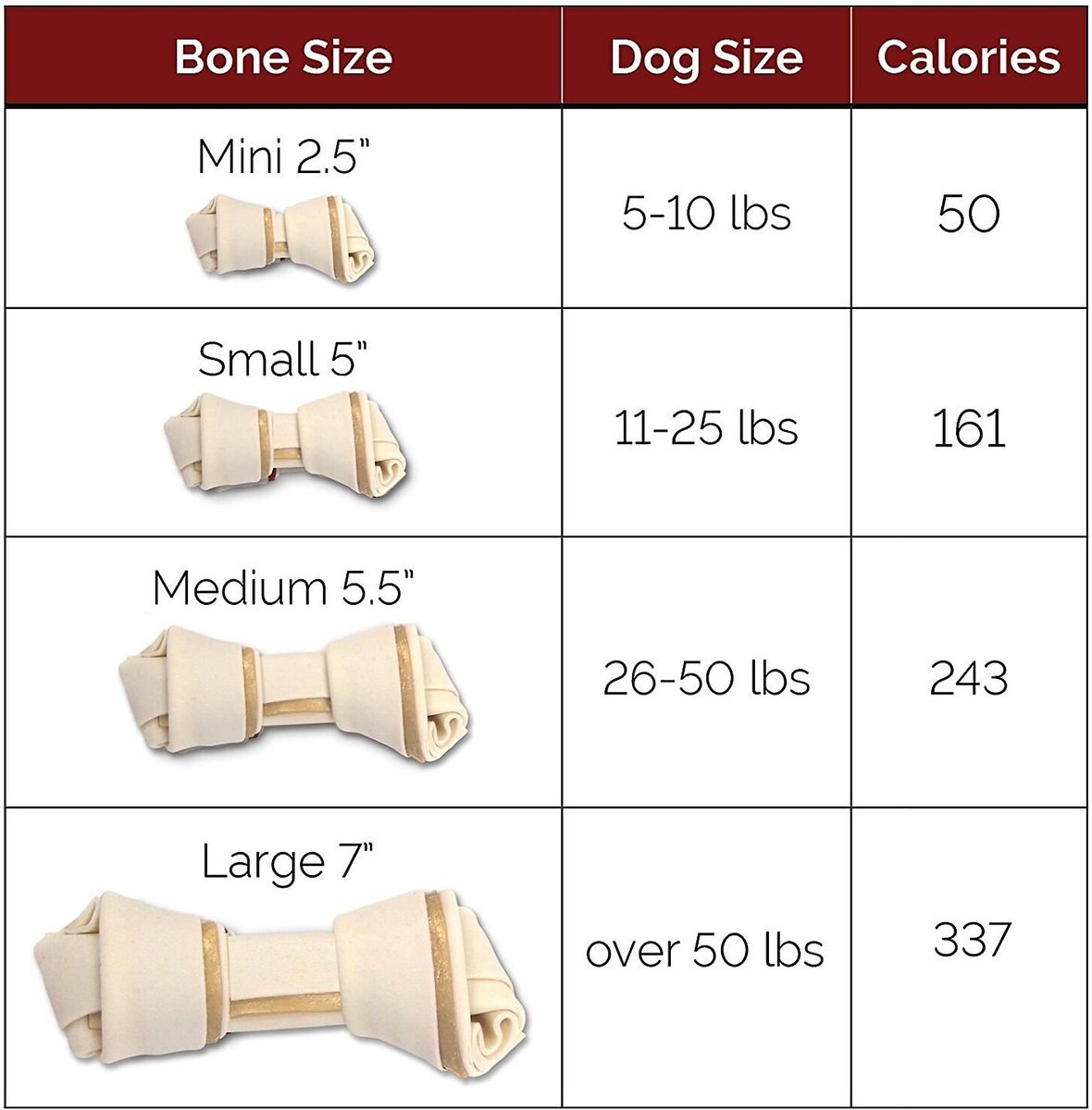 DreamBone Medium Beef Chew Bones Dog Treats