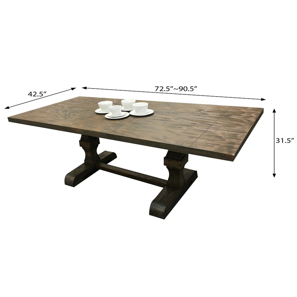 Tallega Salvage Brown Dining Table with Removable Leaf