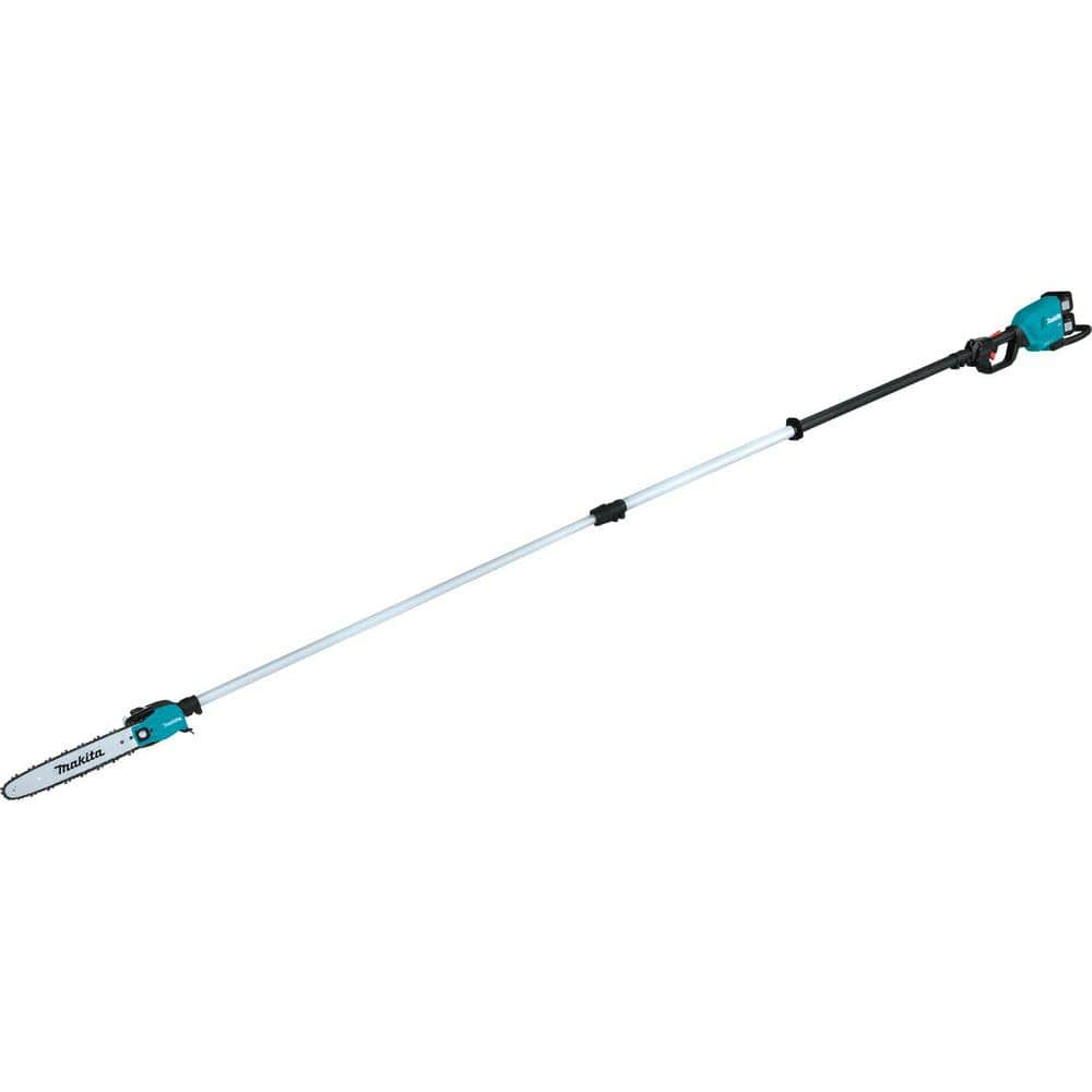 Makita 18-Volt X2 (36-Volt) LXT Lithium-Ion Brushless Cordless 10 in. Telescoping Pole Saw Kit, 13 ft. L (5.0 Ah) XAU02PTB