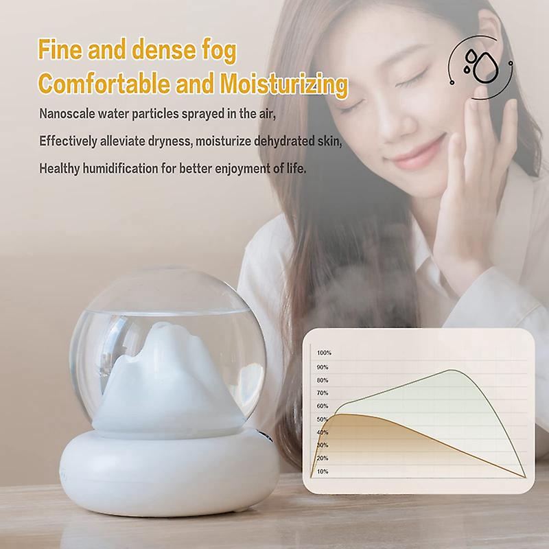 Cool Mist Humidifiers 2l Mountain Shadow Humidifier 2mist Mosdes Auto-shut Off Humidifiers For Bedroom