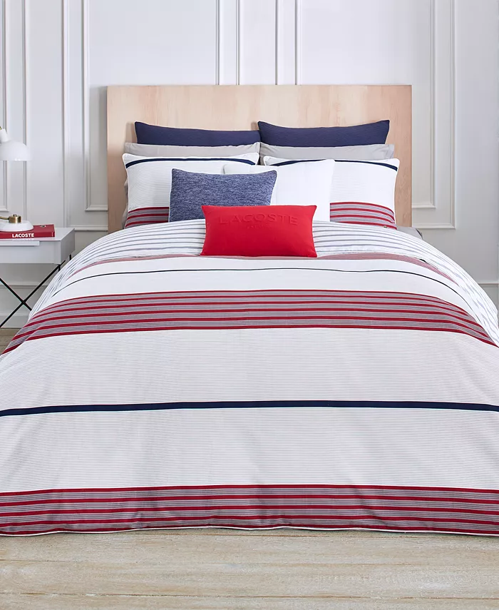 Lacoste Home Milady Duvet Cover Set， Twin Twin XL