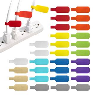 Wrap-It Storage Medium Cable Labels Multi-Color (30-Pack) A430-CL-MD-MC