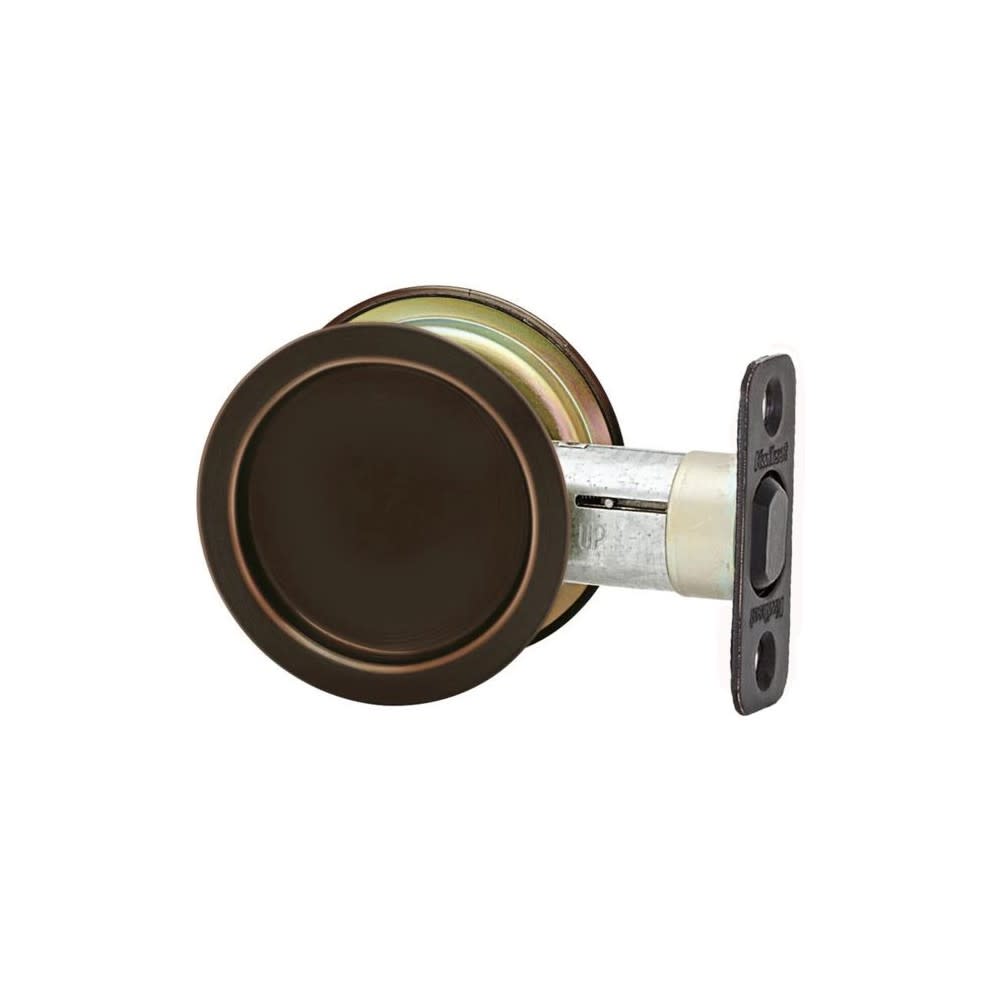 Kwikset Door Lock Oil Rubbed Bronze Indoor Passage Pocket Round ;