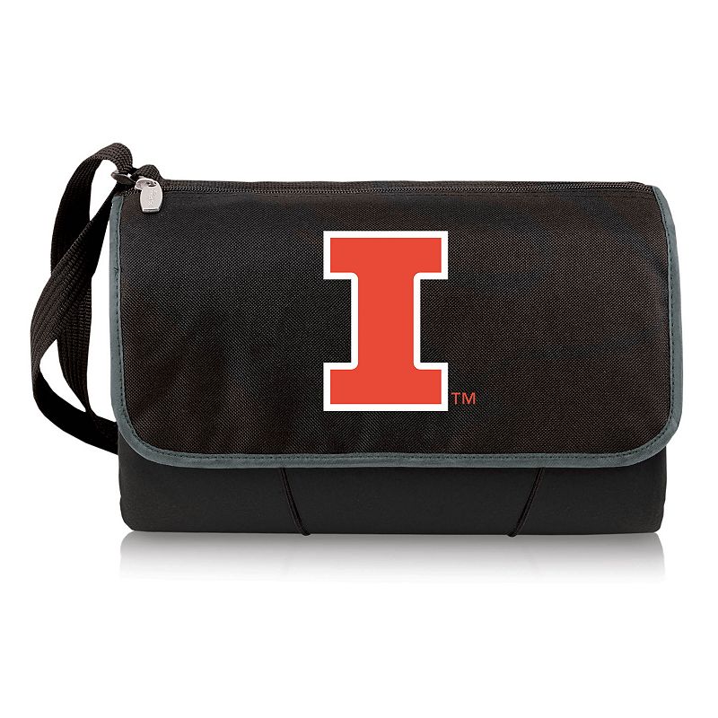 Picnic Time Illinois Fighting Illini Blanket Tote