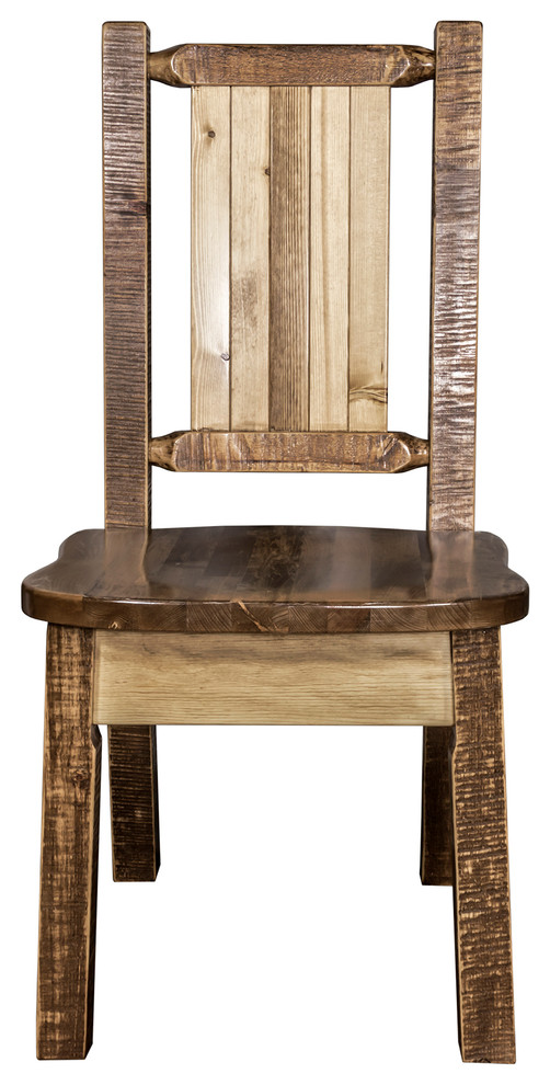 Homestead Collection Side Chair   Rustic   Dining Chairs   by Montana Woodworks  Houzz