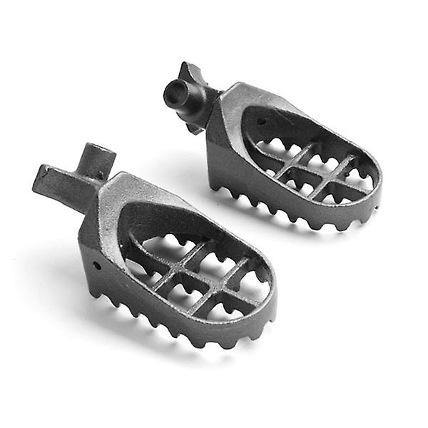 MX Foot Pegs Motocross Dirt Bike Footrests L and R Compatible with 1998-2005 Gas Gas Enducross EC 250