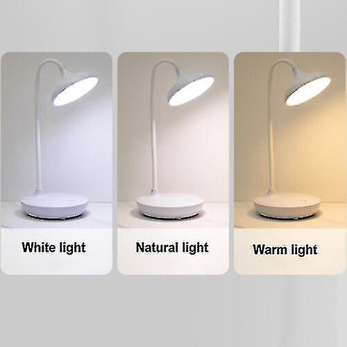 20 Led Touch Reading Light Desk Lamp Bedside Study Dimmable Usb Rechargeable