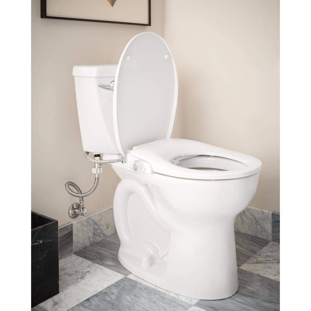 MOEN 2-Series Non-Electric Bidet Seat for Round Toilets in White EB500-R