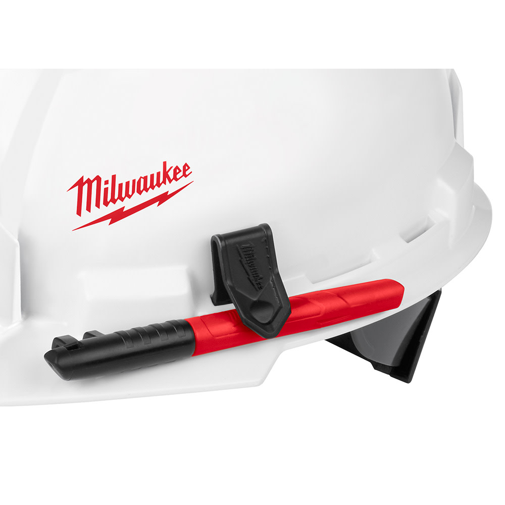 Milwaukee Front Brim Hard Hat with BOLT Accessories Type 1 Class E Small Logo