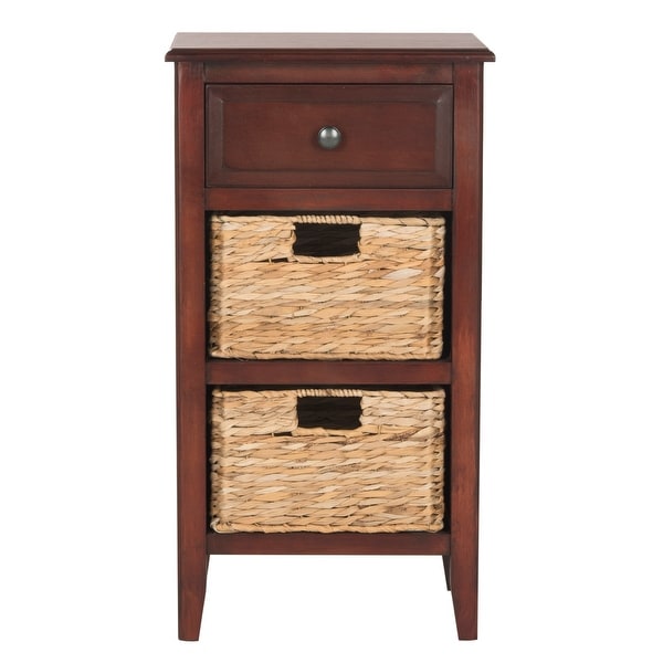 SAFAVIEH Everly Cherry Drawer Storage Side Table - 15