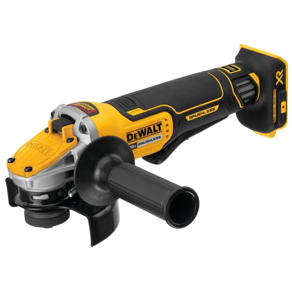 DEWALT 20V MAX XR 4 1/2-5 Small Angle Grinder BRUSHLESS with Power Detect Tool Technology Bare Tool ;