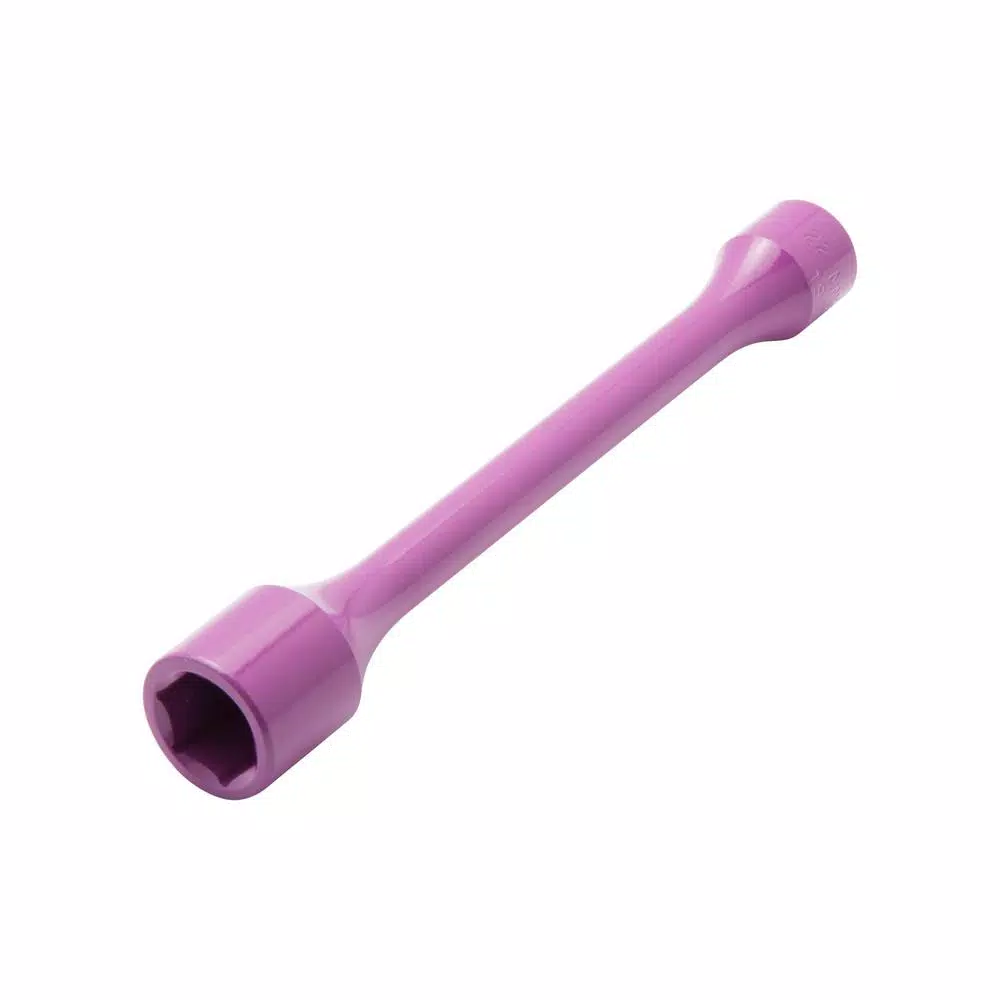 Steelman 1/2 in. Drive 22mm 140 ft./lb. Torque Stick Limiting Socket in Pink and#8211; XDC Depot