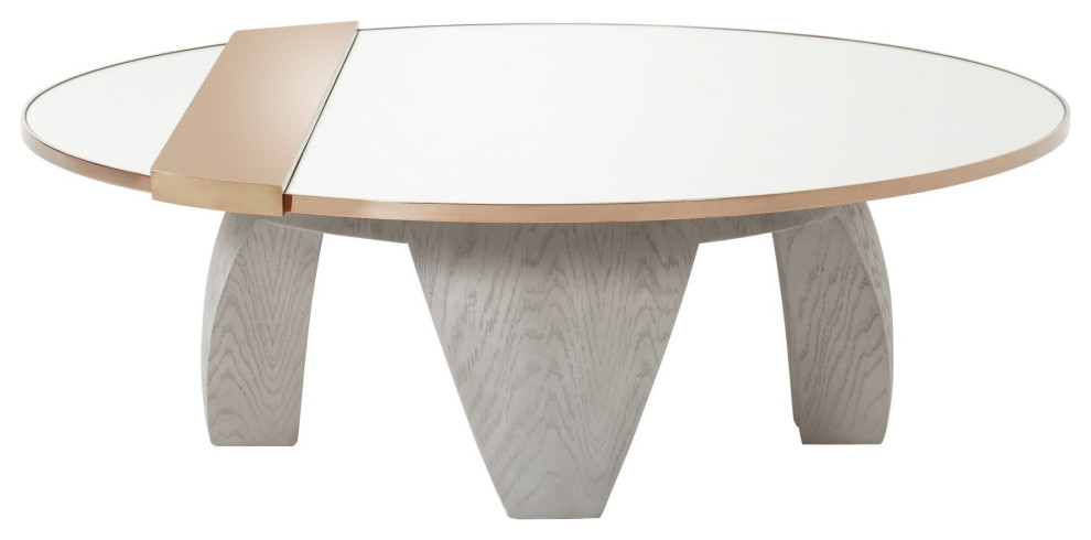 Minor Coffee Table Mirror   Contemporary   Coffee Tables   by Peachtree Fine Furniture  Houzz