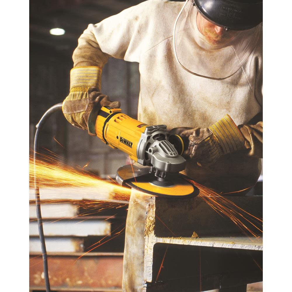 DEWALT 9-in 6500 RPM 4.9 HP Angle Grinder No-Lock DWE4599N from DEWALT