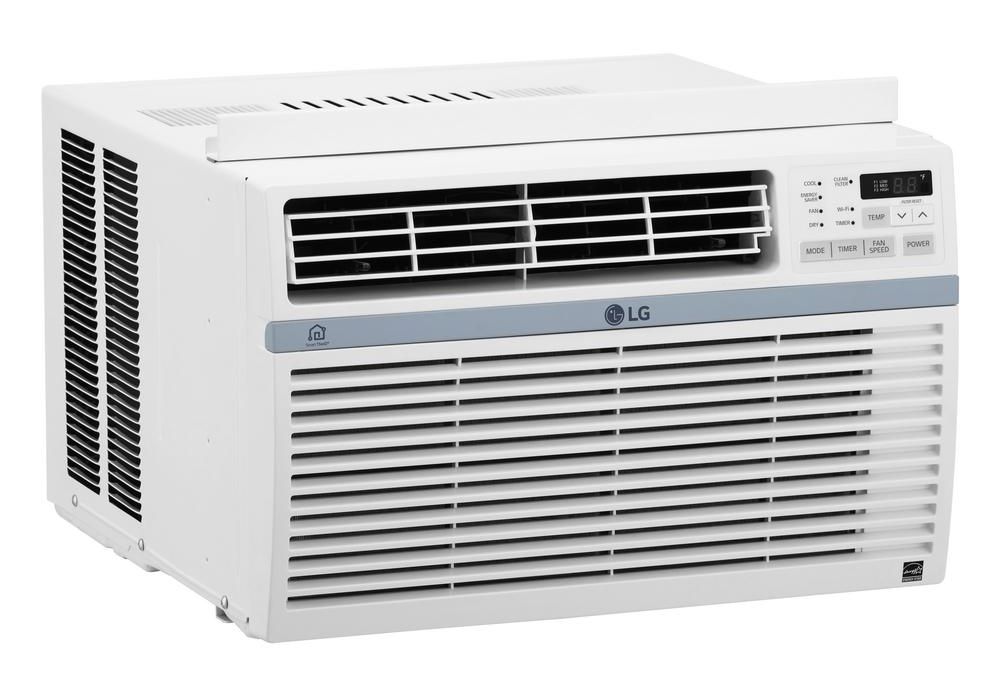 LG 10，000 BTU 12.1 EER 115V Smart Wi-Fi Enabled Window Air Conditioner