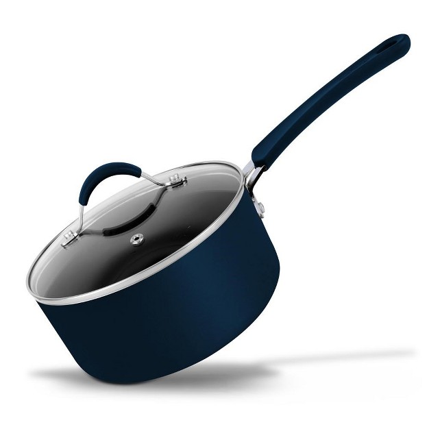 Nutrichef 1 5 Quart Sauce Pot With Lid Long Lasting Non stick High qualified Kitchen Cookware