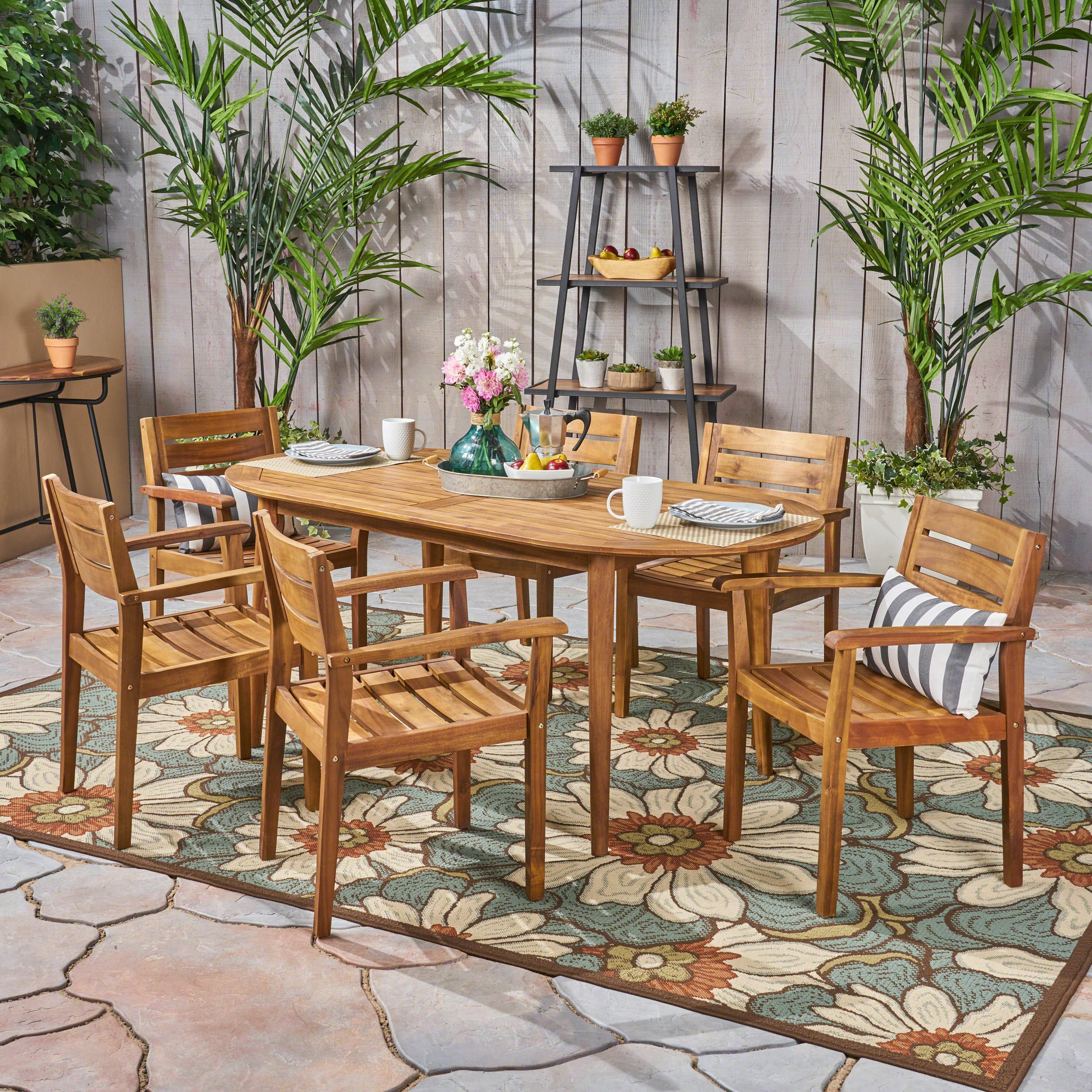 Stanford Patio Dining Set, 71