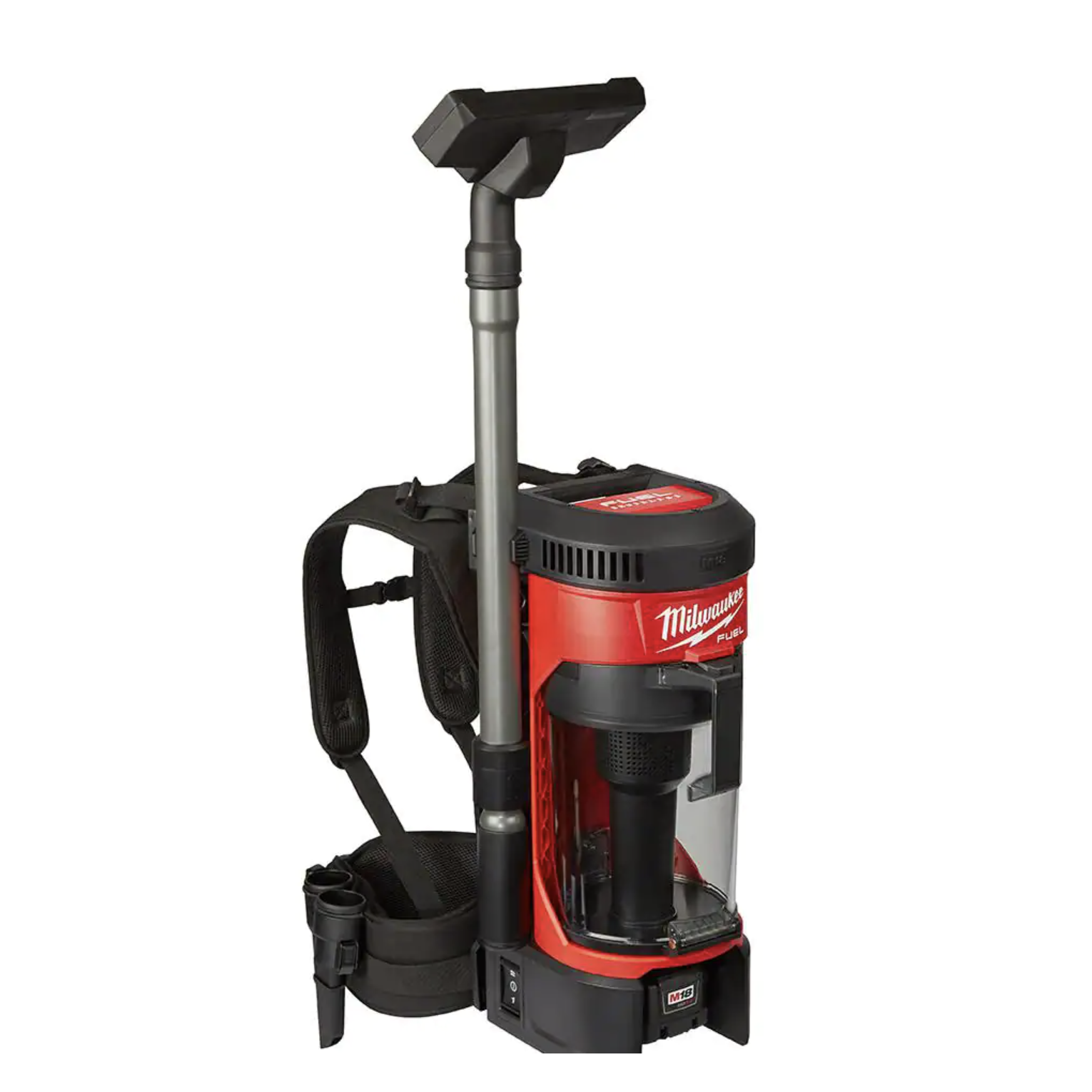 Milwaukee M18 FUEL 18-Volt Lithium-Ion Brushless 1 Gal. Cordless 3-in-1 Backpack Vacuum with Extra HEPA Filter (0885-20-49-90-1963)