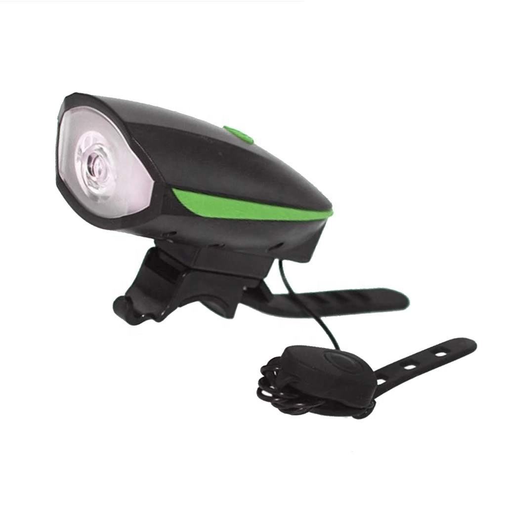 Sound   3 Lighting Modes  2 Sounds Bike Light Set Bicycle Front Light Battery Power Waterproof Cycling Headlight With Loud