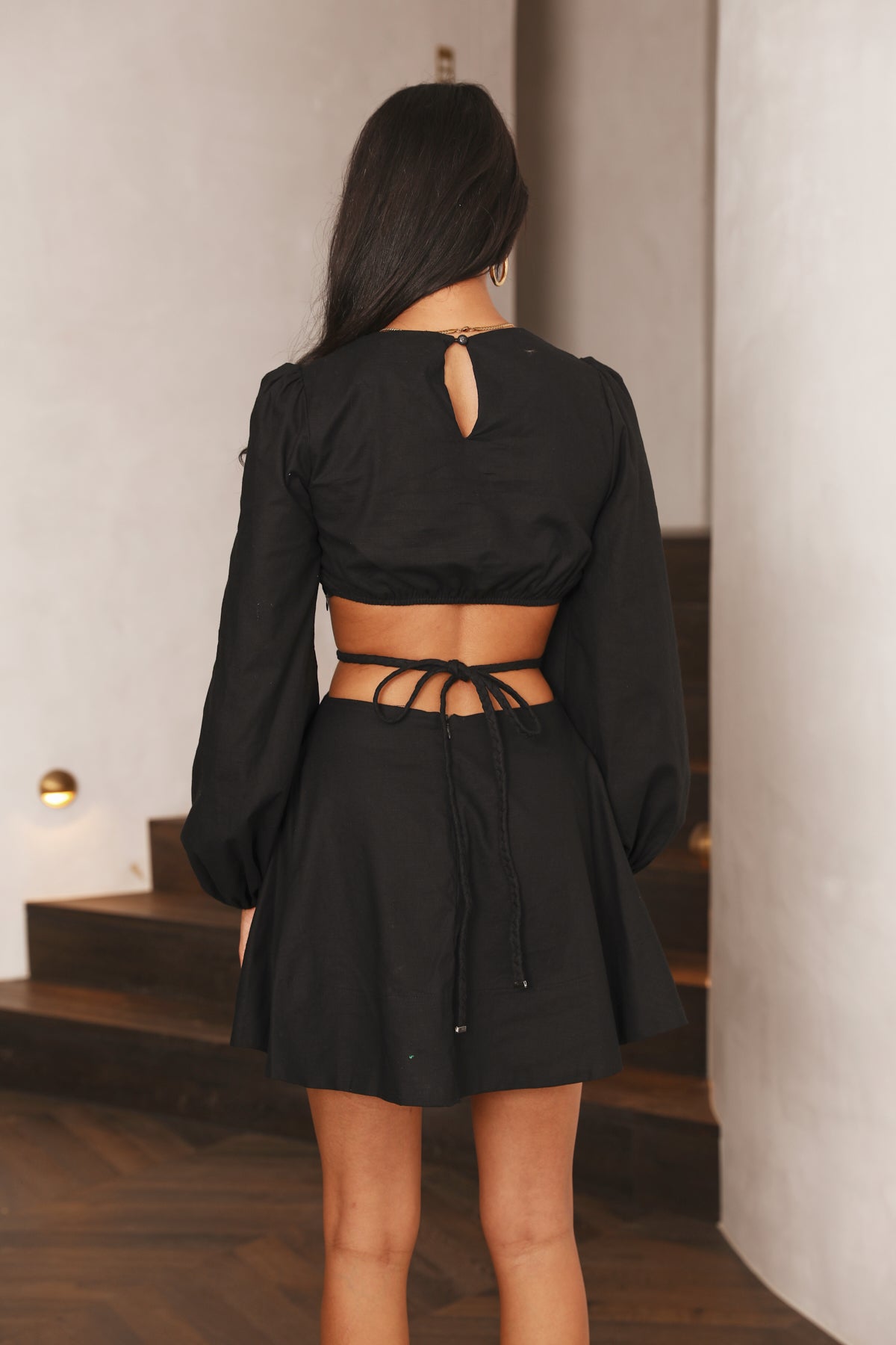 Hottest Tea Dress Black