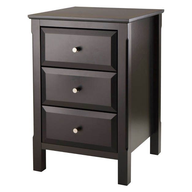 Timmy Accent Table Black Winsome