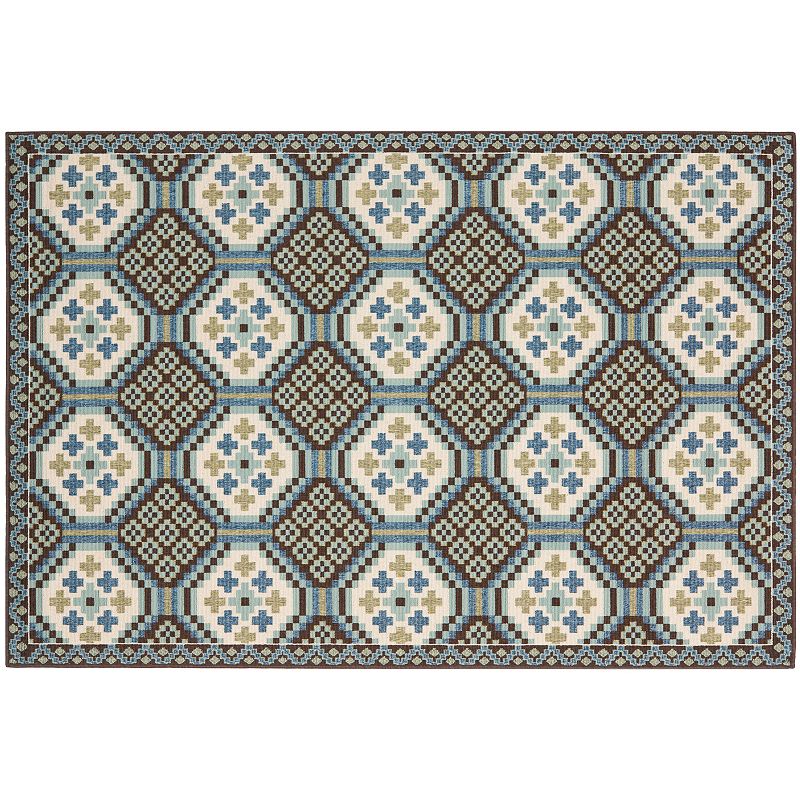 Safavieh Veranda Grid Indoor Outdoor Rug