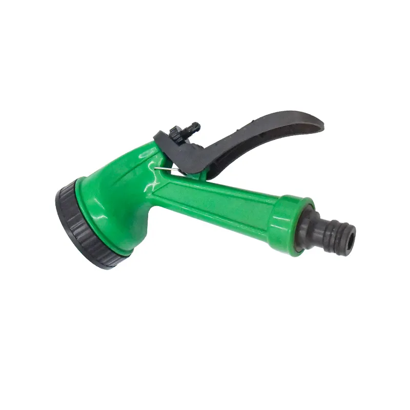 High Quality Expandable Garden hose 5 patterns spray nozzle gun promotion garden watering hose nozzle   Factory supply of goods