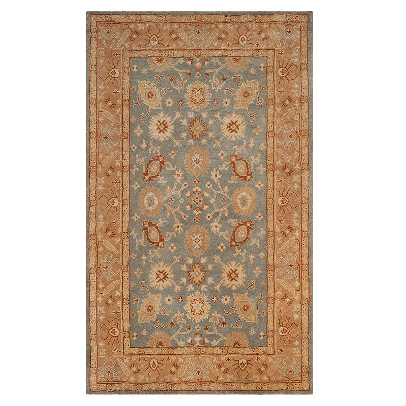 Safavieh Antiquity Lexie Framed Floral Wool Rug