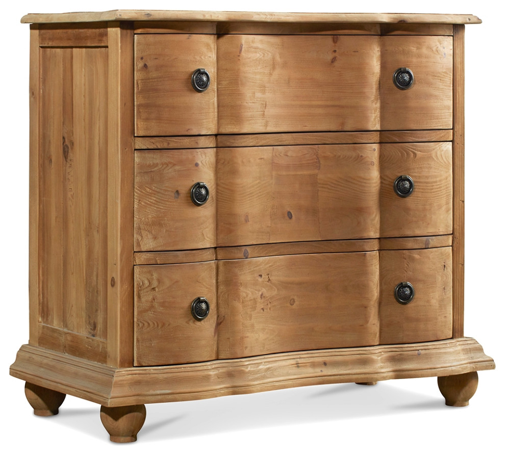 39 quotWide Reclaimed Pine Chest of Drawers Natural   Rustic   Accent Chests And Cabinets   by RFDesign  Houzz