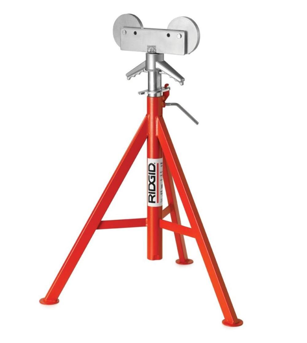 Ridgid RJ98 Low Roller Head Pipe Stand 56667 from Ridgid