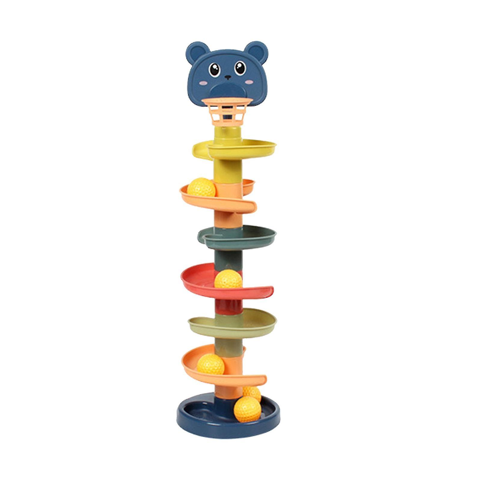 Toddler Ball Tower Ball And Roll Tower Educational Development Toys For Kids