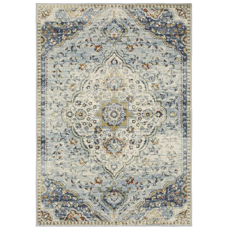 StyleHaven Bassel Vintage Medallion Area Rug