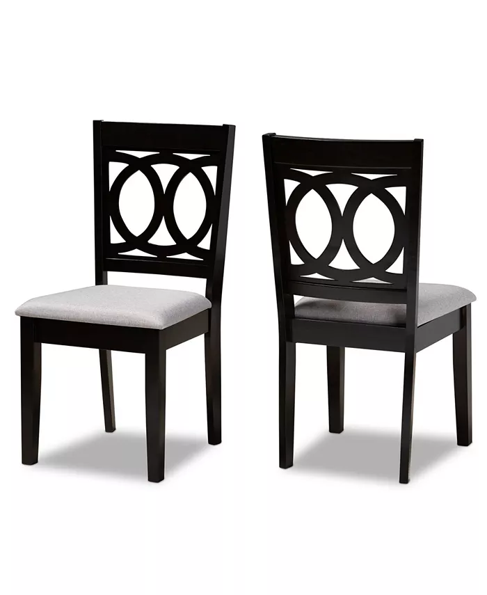 Furniture Furniture Lenoir Transitional 2 Piece Dining Chair Set with Seat