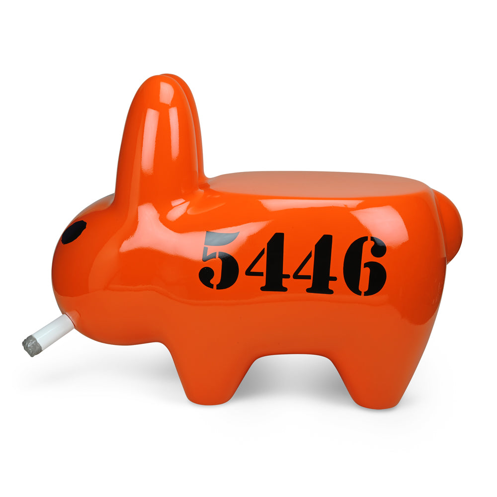 Art Giant Buddies 4 Lyfe Smorkin' Labbit Stool by Frank Kozik