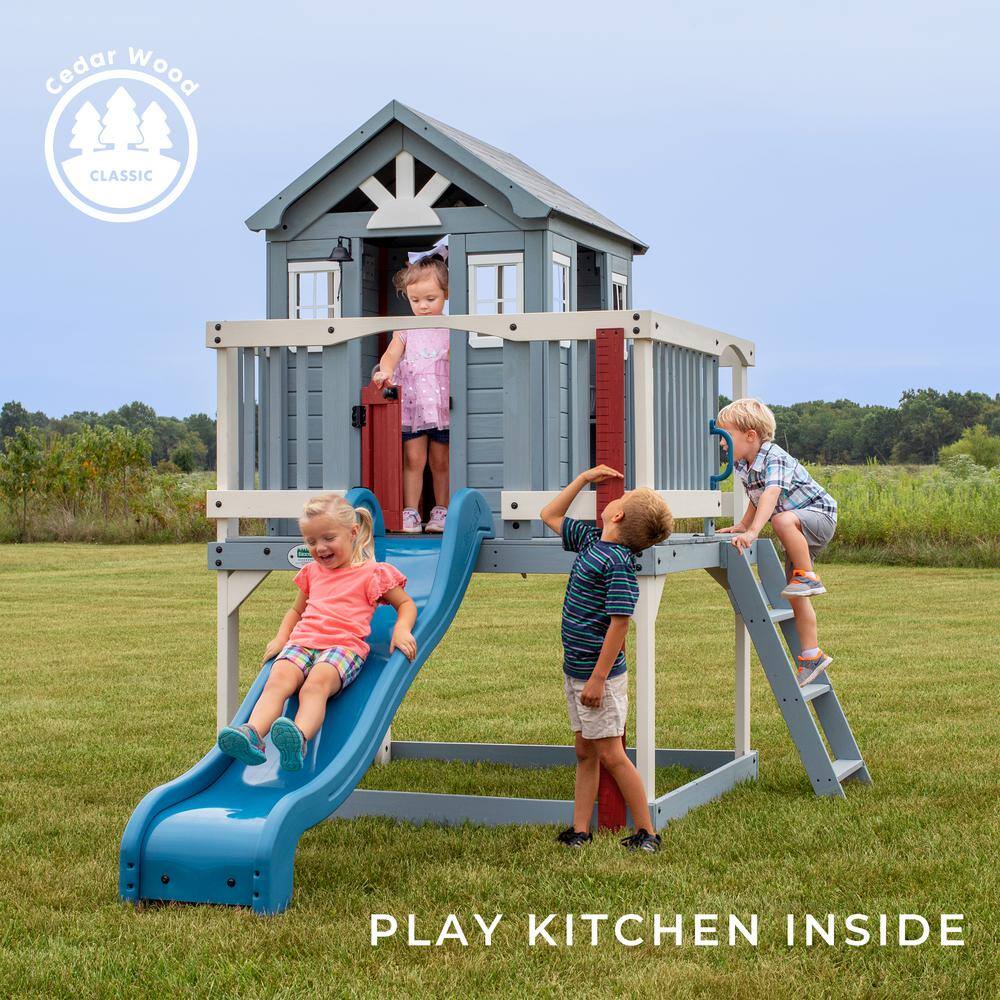 Backyard Discovery Beacon Heights Elevated Playhouse 2102323COM