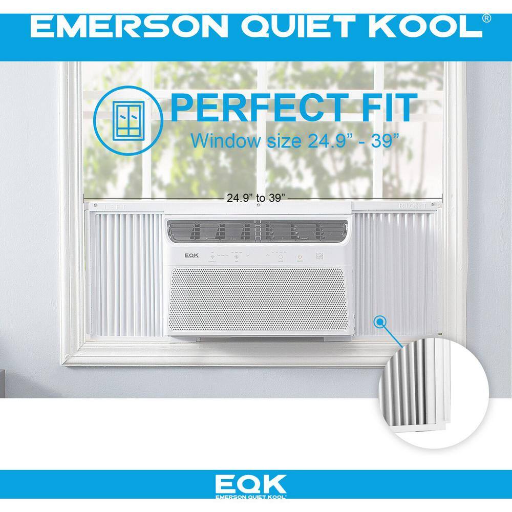 EQK Smart 450 sq. ft. 10000 BTU Energy Star Window Air Conditioner 115-Volt with Wi-Fi in White EARC10RSE1H