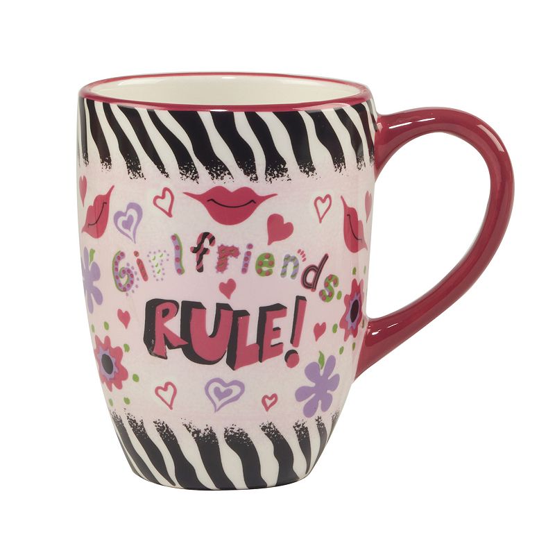 Certified International Lolita Girlfriends Together 4-pc. Mug Set