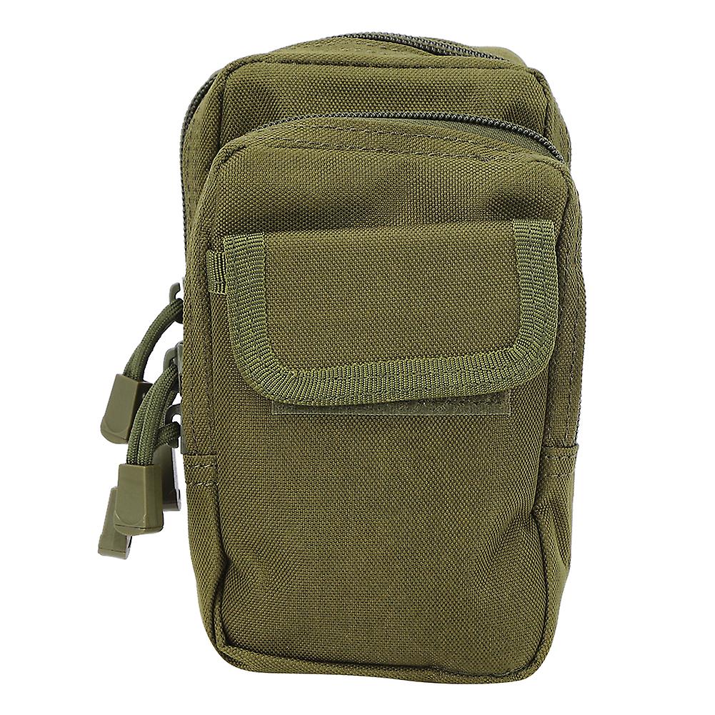 Outdoor Military Mini Waist Storage Bag Phone Pack Nylon Army Green For Sports Backpack Accessory Bags