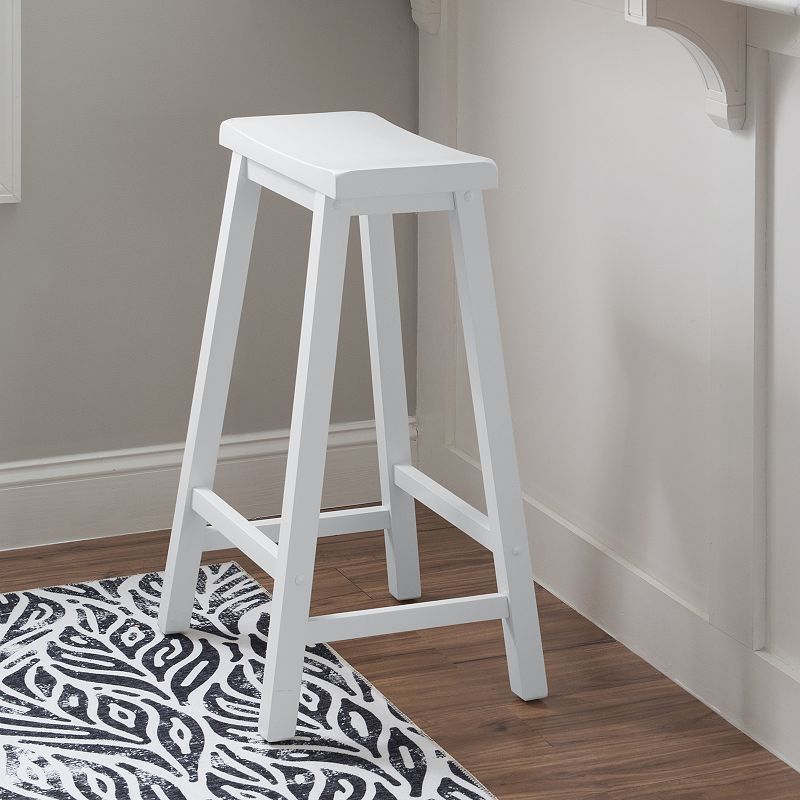 Linon Dale Saddle Bar Stool