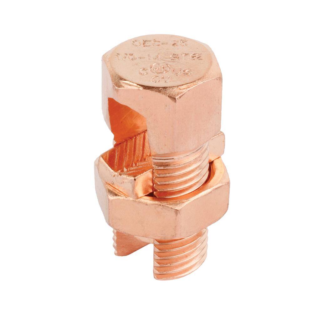 Commercial Electric 4-10 AWG Copper Split Bolt GOEC-25