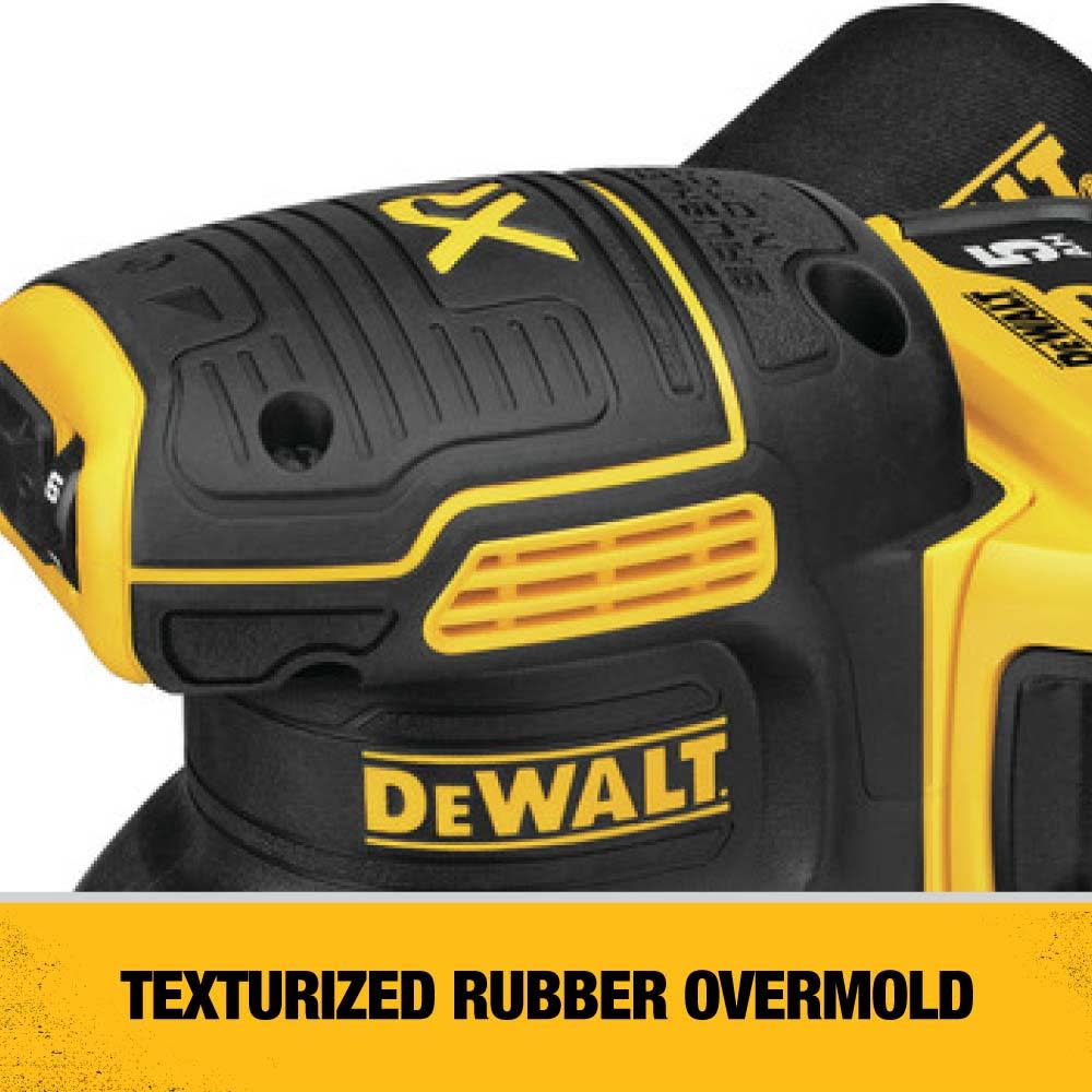 DEWALT 20-Volt Brushless Variable Speed Cordless Random Orbital Sander (Battery Included) Kit