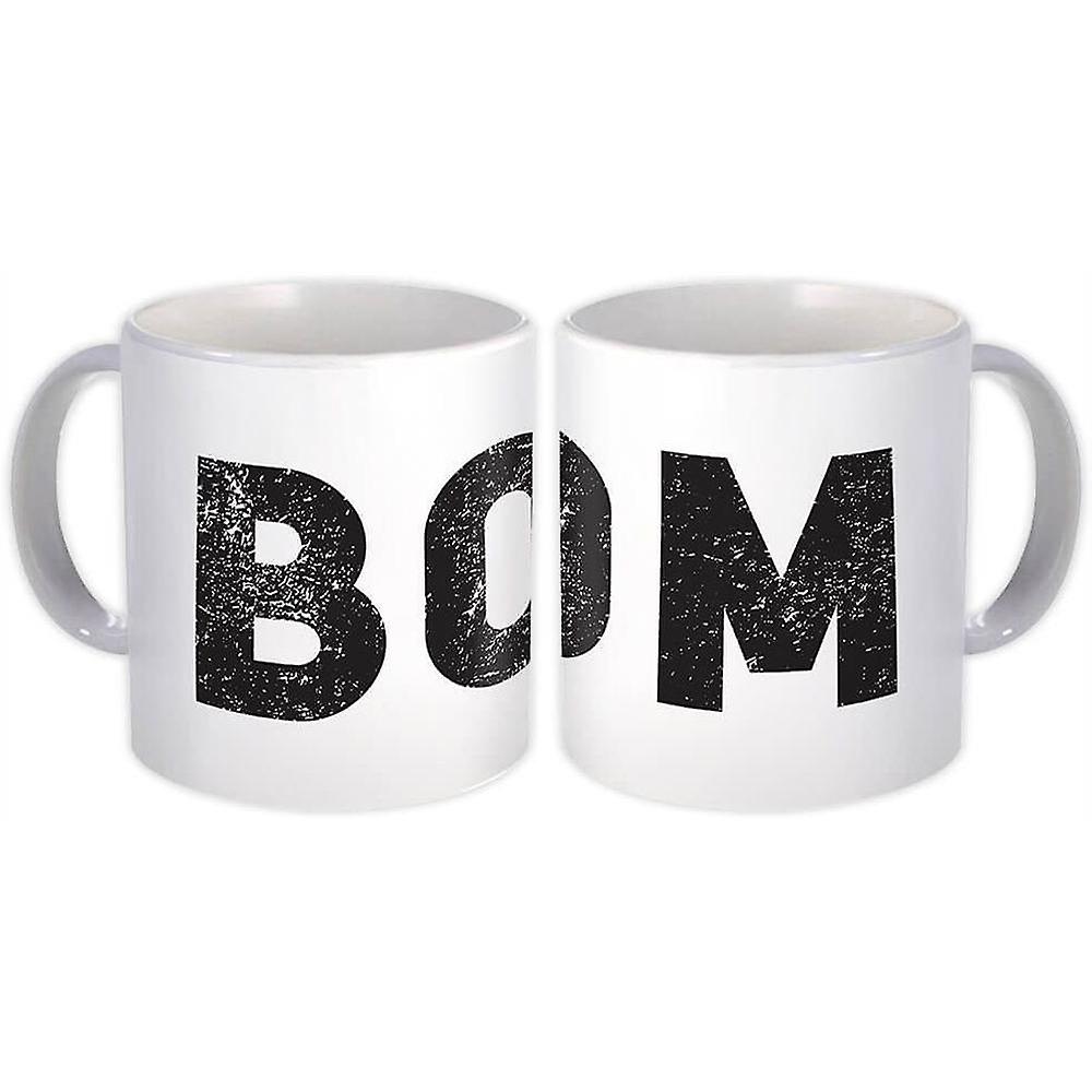 Gift Mug: India Maharaj Airport Mumbai BOM Airline